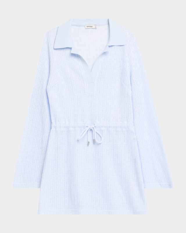 Tammie Long-Sleeve Mini Dress